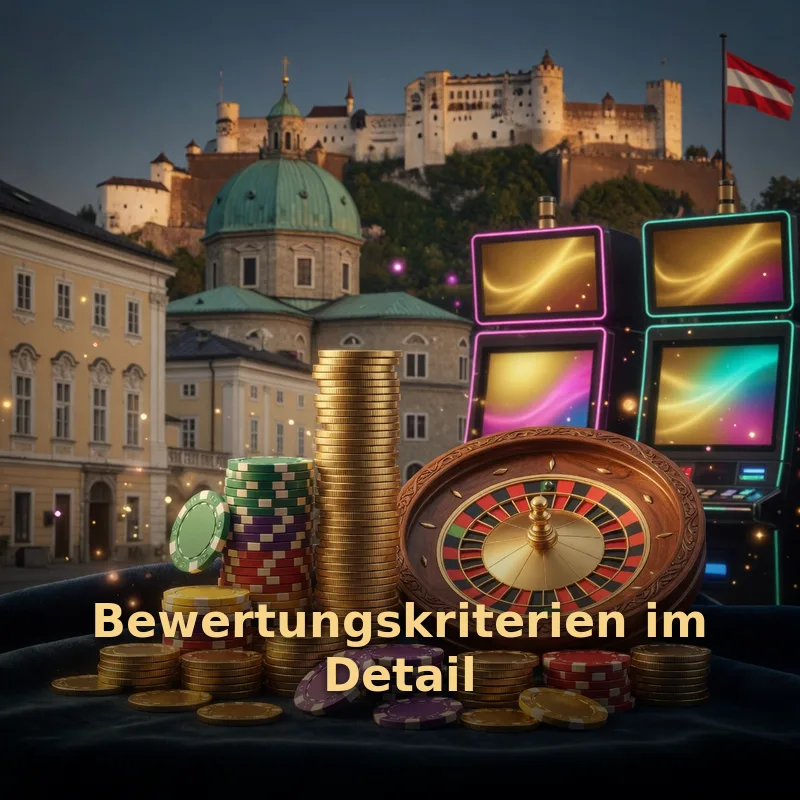 Moderne Casino-Halle in warmem Goldlicht